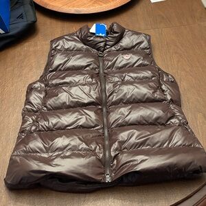 Adidas ladies Brown Puffer Vest